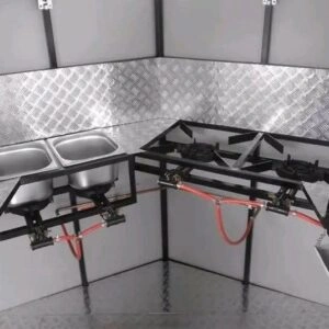 2.5x1.8m Mobile Food Trailer for sale