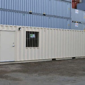 Container With Door & Window