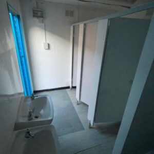Vandal proof Toilet Container