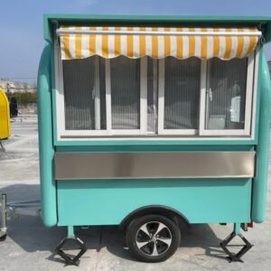 Green Food Trailer Sale