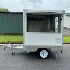 small Modern Mobile Food Trailer