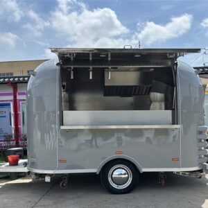 Small Airstream Mobile Food Trailer